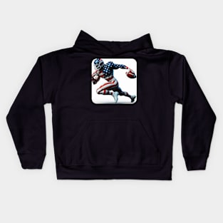 American Man NFL Football Player #2 Kids Hoodie